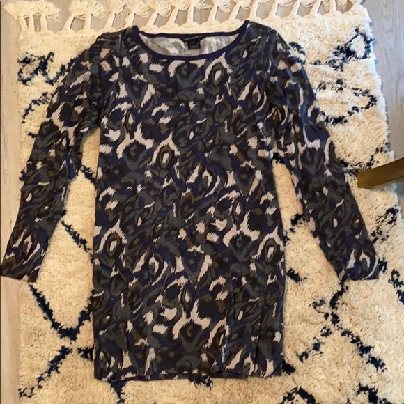 French Connection Dresses & Skirts - French Connection abstract leopard print dress